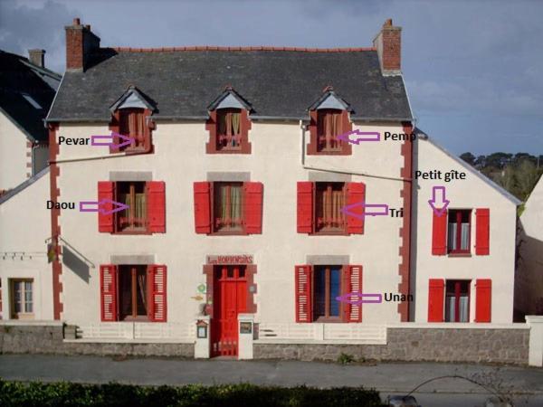 Les Hortensias Gr 34 - Chambres D'Hotes Trevou-Treguignec Exterior photo